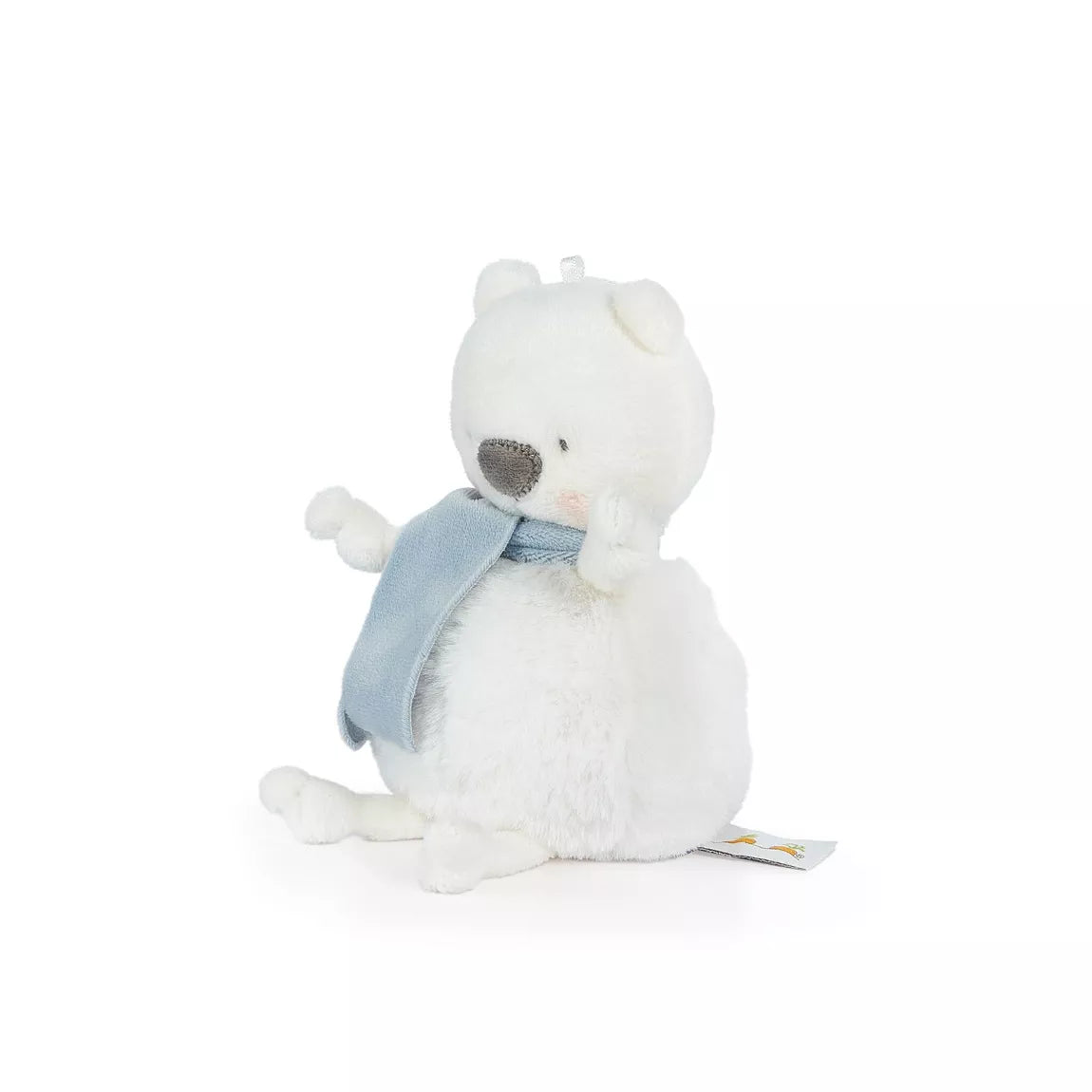 Peluche ours polaire avec écharpe