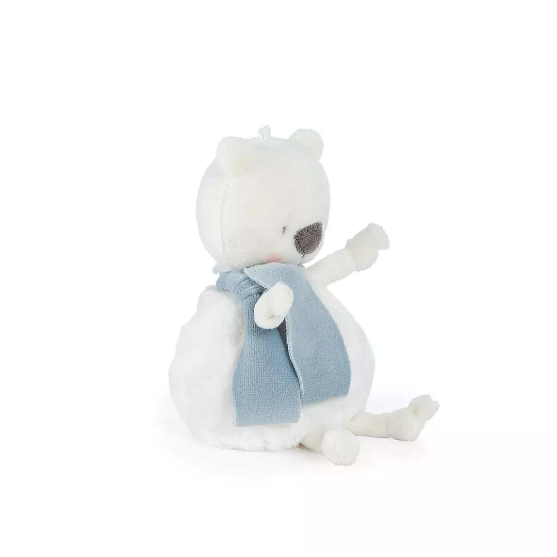 Peluche ours polaire avec écharpe