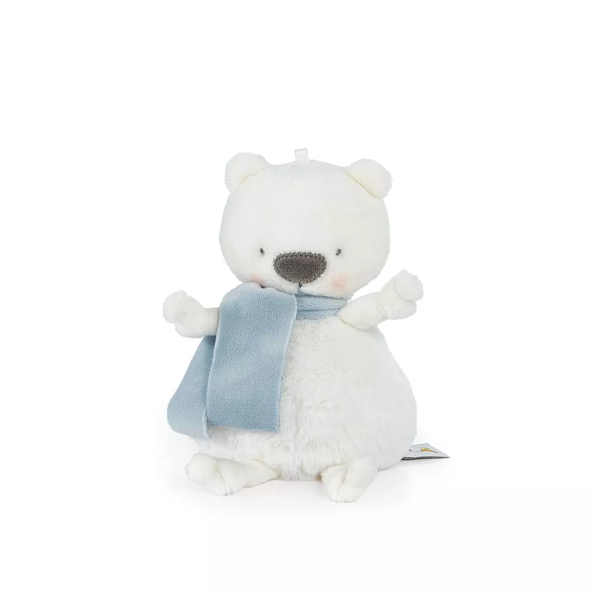 Peluche ours polaire avec écharpe