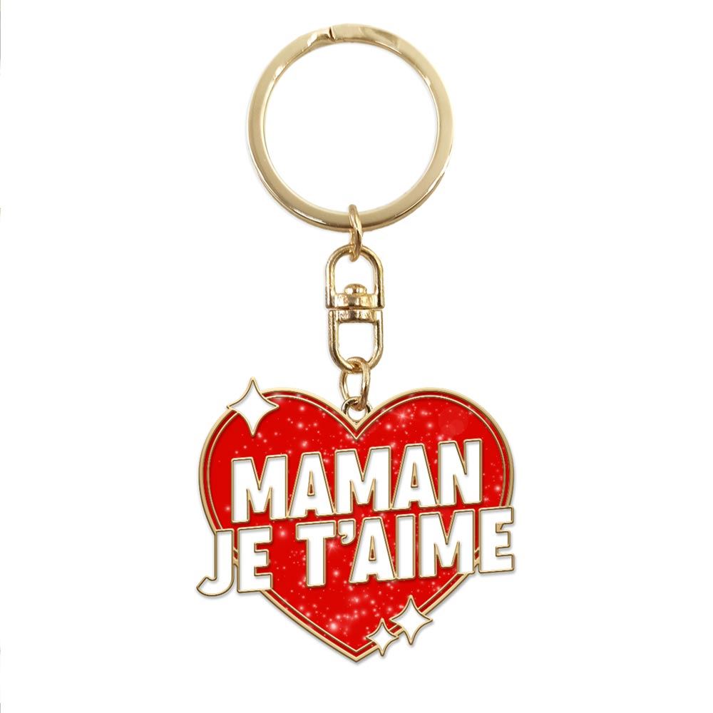 Porte clés maman je t'aime