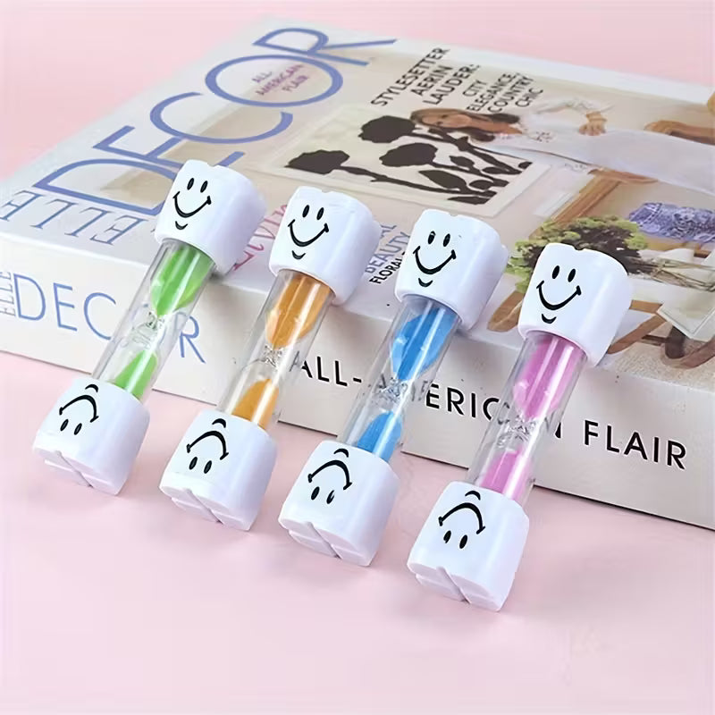 Sablier pour brossage de dents de 3 minutes pour enfant - Coloris aléatoire