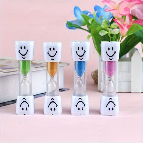 Sablier pour brossage de dents de 3 minutes pour enfant - Coloris aléatoire