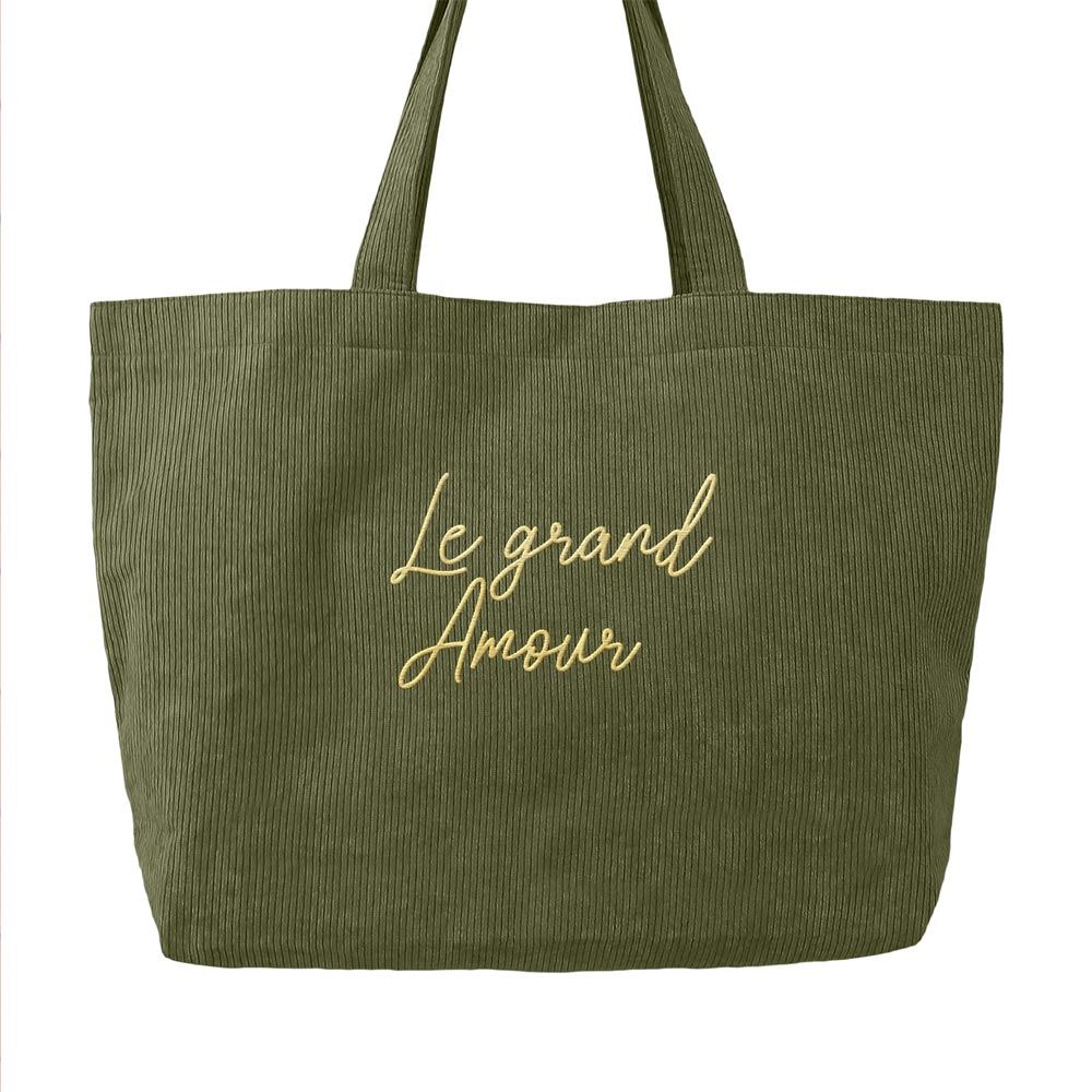 Sac en velours "Le grand amour"