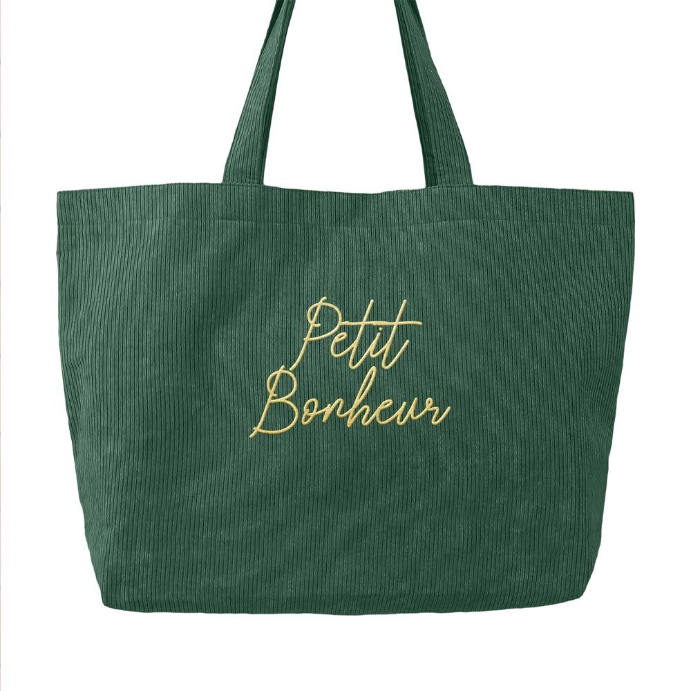 Sac en velours "Petit bonheur"