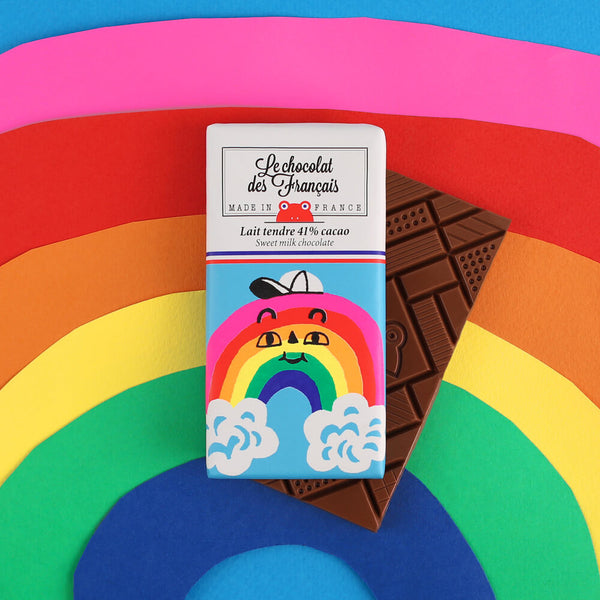 Mini tablette chocolat lait tendre - Le Chocolat des Français