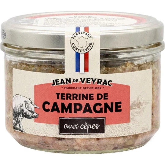 Terrine de campagne aux cèpes - 180g