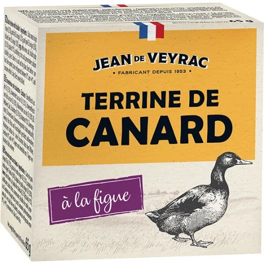 Terrine de canard à la figue