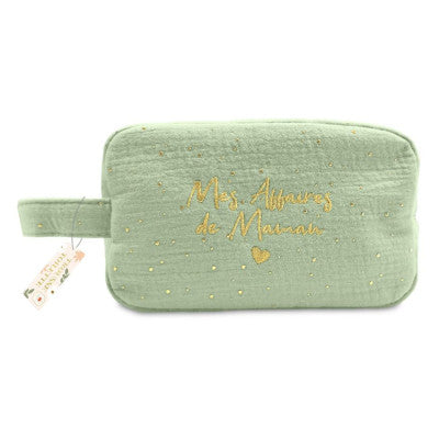 Trousse de toilette "Mes affaires de maman"