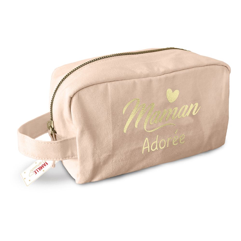 Trousse de toilette "Maman adorée"