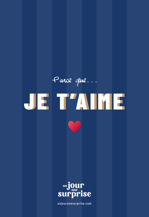 Parce que… je t’aime