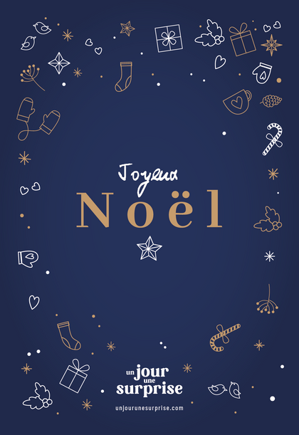 Joyeux Noël doré