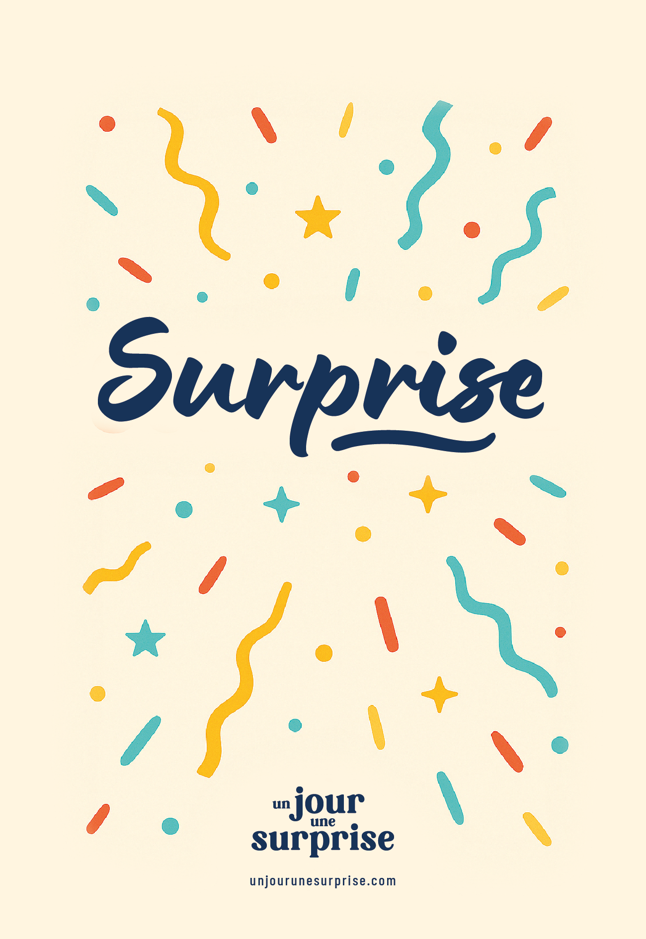 Surprise confettis