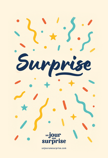 Surprise confettis